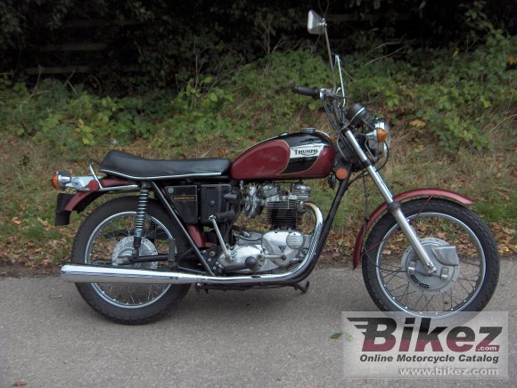 1971 triumph t 120 r bonneville 650 photo